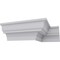 Ekena Millwork 3 7/8"H x 4 1/2"P x 5 7/8"F x 94 1/2"L Bulwark Smooth Crown Moulding MLD03X04X05BU - alternate 5